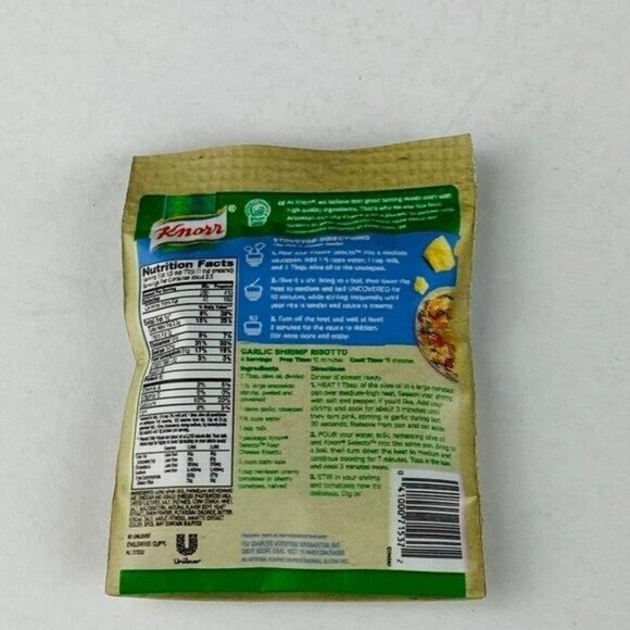 Zuru Knorr Four Cheese Risotto Rice Pretend Play Food Packet Toy Accessory Toy - Picture 2 of 2